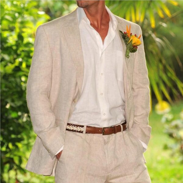 Male Groom Best Man Two-piece Suit - Image 5
