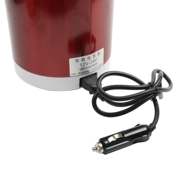 12V 24V Mini Rice Cooker 1.6L Car Truck Electric Hot Soup Rice Cooker - Image 4