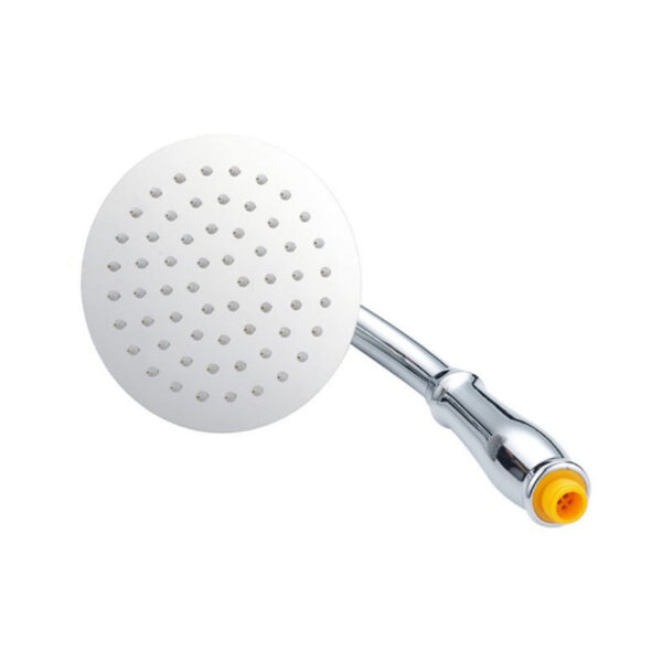 Shower Head 6inch Pressurized Hand-held Overhead Universal Shower Head Shower Set - Image 3