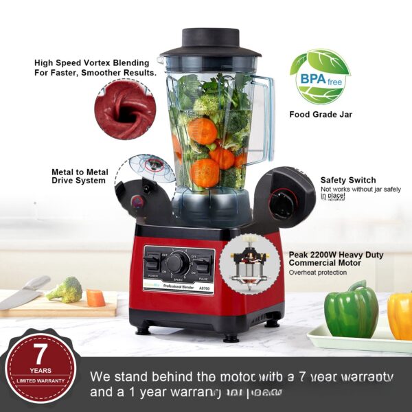 High Horsepower And High Performance Commercial Blender - Image 7