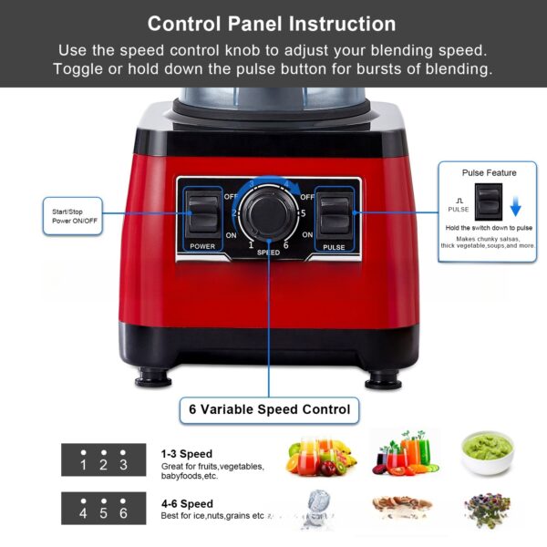 High Horsepower And High Performance Commercial Blender - Image 5