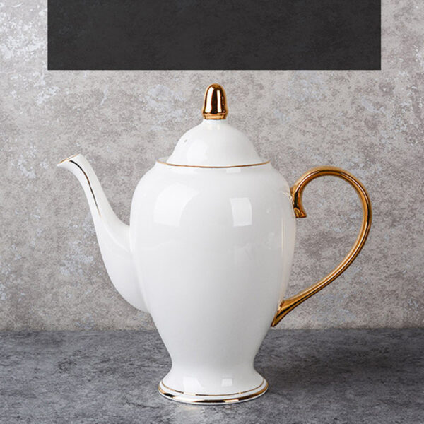 Bone China Gold-painted Coffee Cup And Saucer Afternoon Tea Tea Set - Image 5