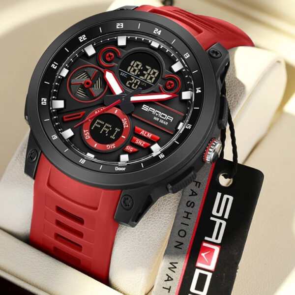 Sports Trend Multifunctional Waterproof Alarm Clock Reminder Electronic Watch - Image 7