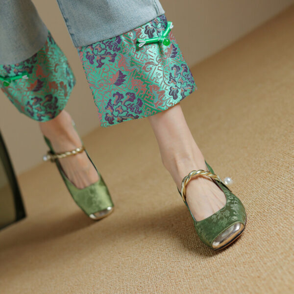 Mary Jane Fashion Personality Pearl Women's Sandals - Image 6