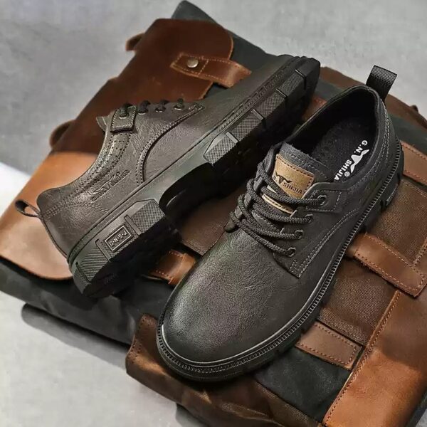 New Spring And Autumn Business Casual Leather Shoes Men - Image 6