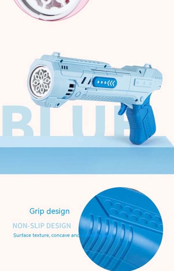 Electric Bubble Gun Children's Automatic Bubble Gatling Outdoor Toy Stall - Image 3