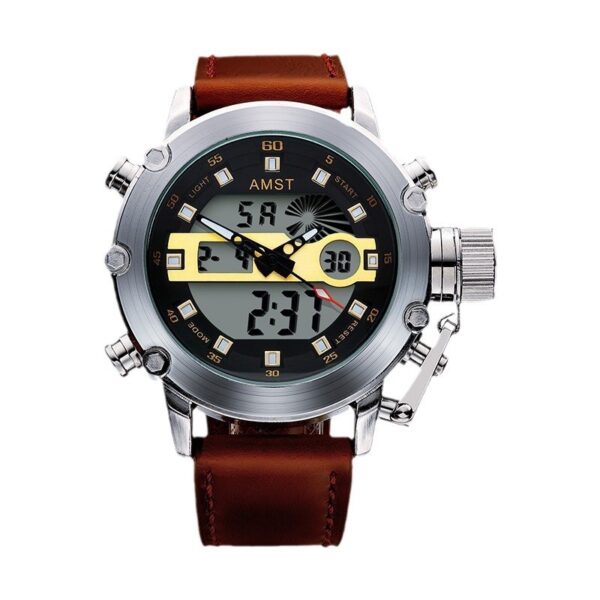 Men's Multi-functional Casual Sports Waterproof Electronic Watch - Image 4