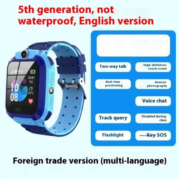 5 Generation Q12 Waterproof Child Smart Phone Watch - Image 4