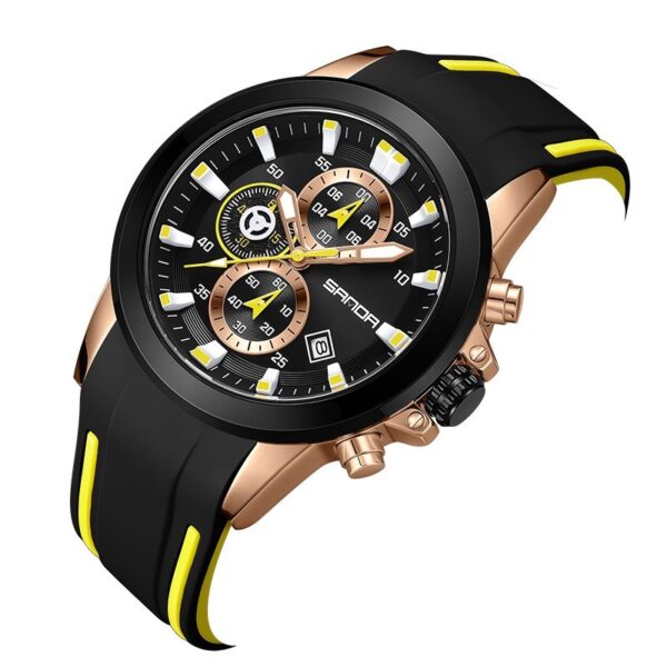 Fashion Calendar Men's Business Quartz Watch - Image 5