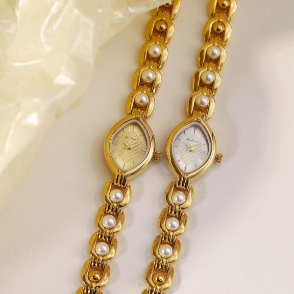 Mid-ancient Light Luxury Imitation Pearl Elegant Women's Watch - Image 8