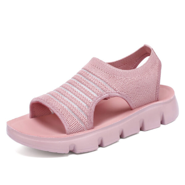 Fashionable Breathable Soft Bottom Summer Casual Women's Sandals - Image 8