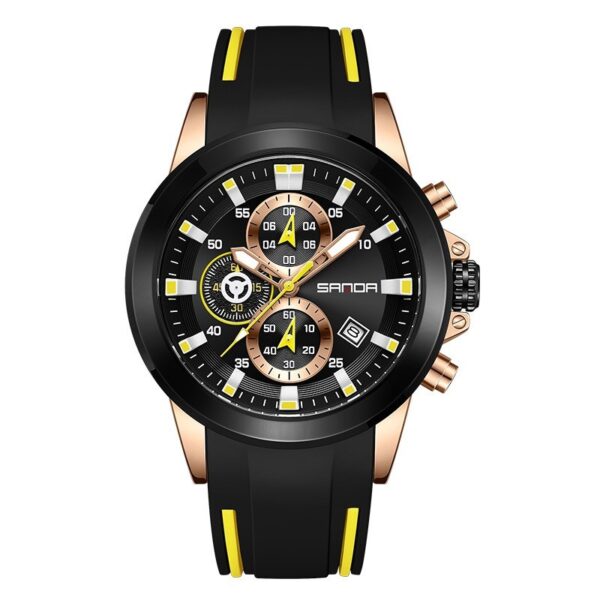 Fashion Calendar Men's Business Quartz Watch - Image 3