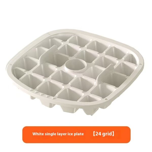 Press-type Convenient Outdoor Portable Ice Tray Large Capacity Ice Bucket 48 Extra-Large Ice Maker Food Grade Plastic Storage Tray Essential Kitchen Gadget - Image 5