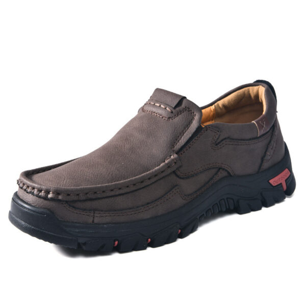 Men's Plus Size Casual Loafers Non-slip Breathable Latex Insole - Image 4