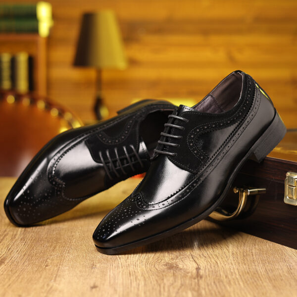 Men's Casual All-matching Vintage Leather Shoes - Image 6