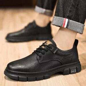 New Spring And Autumn Business Casual Leather Shoes Men
