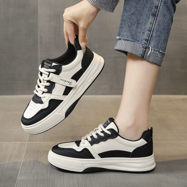 Thick-soled High-looking Lightweight Trendy Casual Sneakers - Image 6