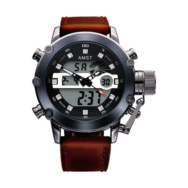 Men's Multi-functional Casual Sports Waterproof Electronic Watch - Image 6