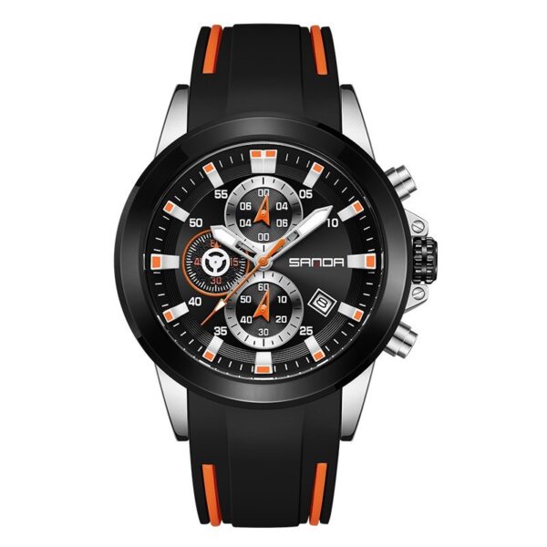 Fashion Calendar Men's Business Quartz Watch - Image 4