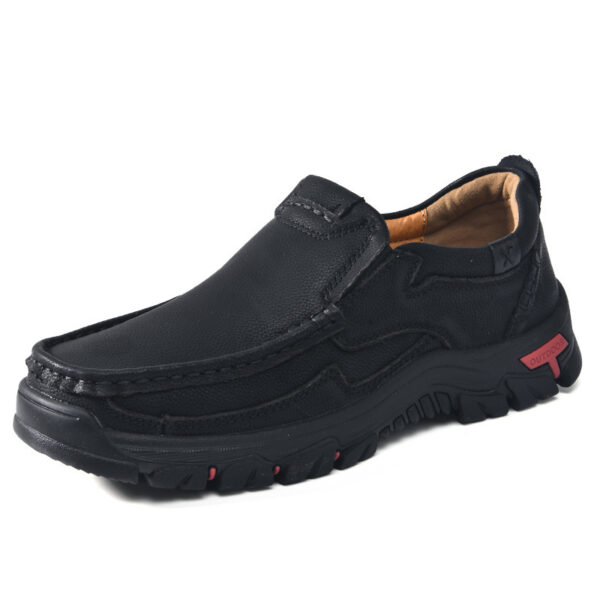 Men's Plus Size Casual Loafers Non-slip Breathable Latex Insole - Image 7