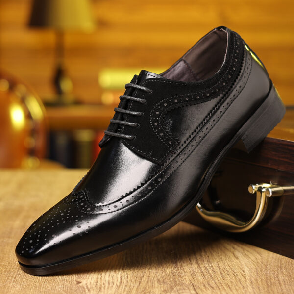 Men's Casual All-matching Vintage Leather Shoes - Image 2