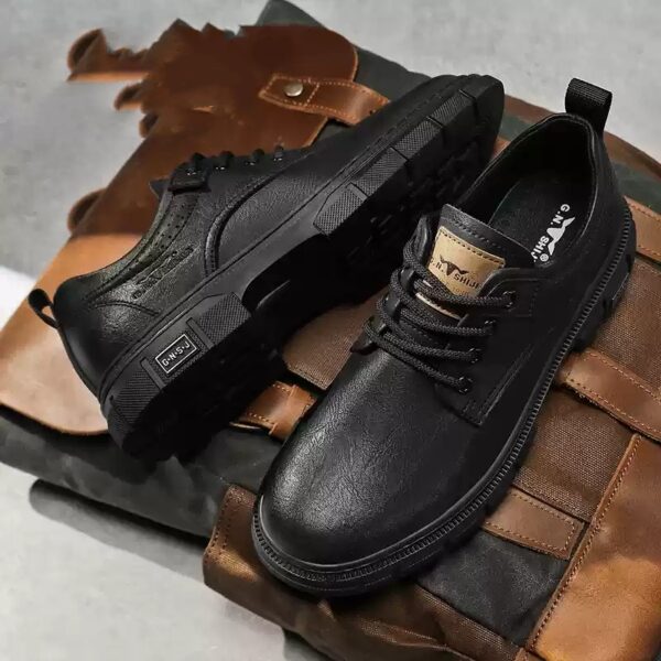 New Spring And Autumn Business Casual Leather Shoes Men - Image 4