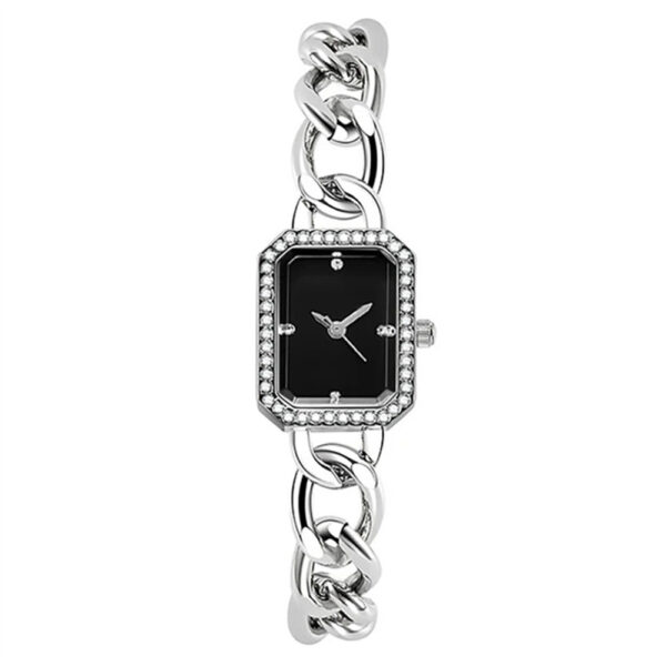Luxury Classic Style Rectangular Women's Quartz Watch - Image 7