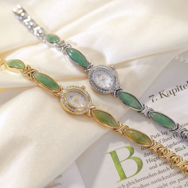 Dongling Stone Hetian Jade Chain Watch - Image 7