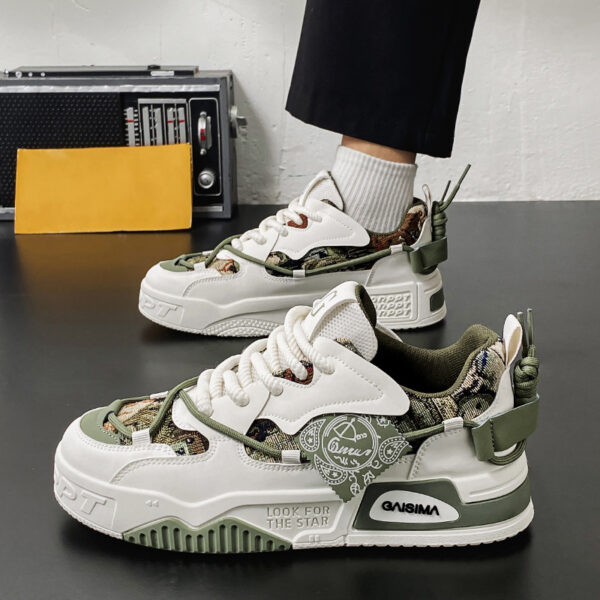 New Men's Versatile Casual Shoes Thick-soled Non-slip - Image 3