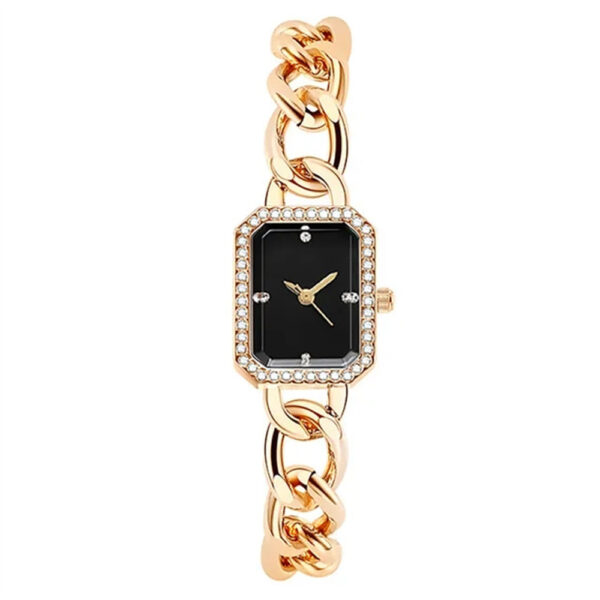 Luxury Classic Style Rectangular Women's Quartz Watch - Image 6