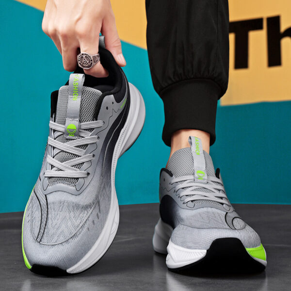 Youth Carbon Plate Running Shoes Autumn Mesh Breathable - Image 4