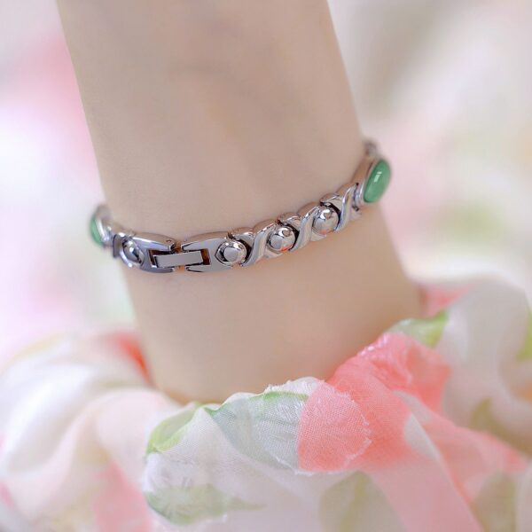 Natural Dongling Stone Hetian Jade Live Premium Chain Watch - Image 5