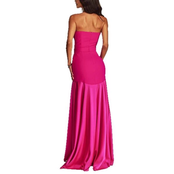 Stitching Chest-wrapped Dress Sleeveless Women - Image 4