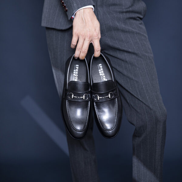 Men's Formal Business Handmade Leather Shoes - Image 6