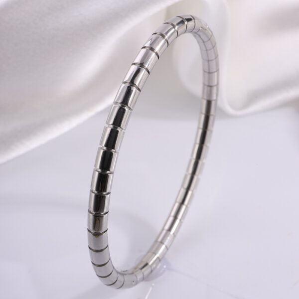 Bamboo Stainless Steel Bracelet For Girls - Image 4