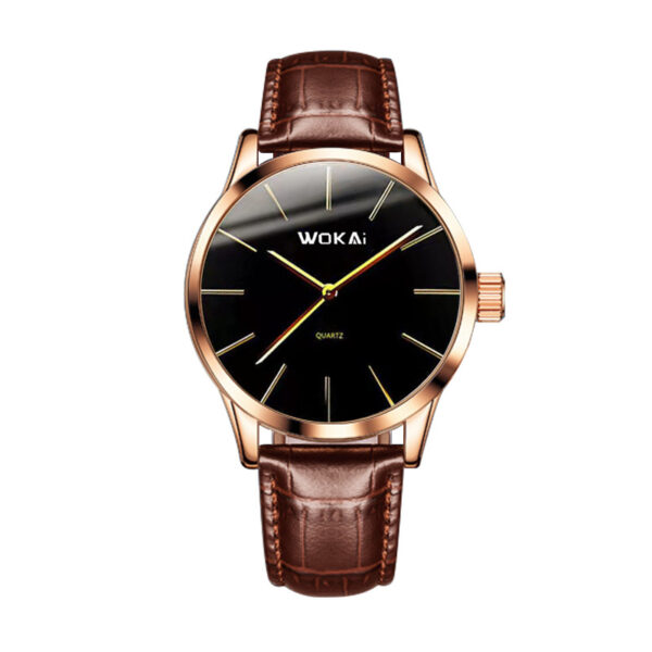Men's Business Luxury Leather Belt Sports Quartz Watch - Image 7