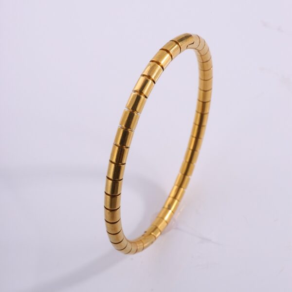 Bamboo Stainless Steel Bracelet For Girls - Image 7