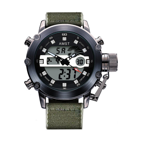 Men's Multi-functional Casual Sports Waterproof Electronic Watch - Image 5