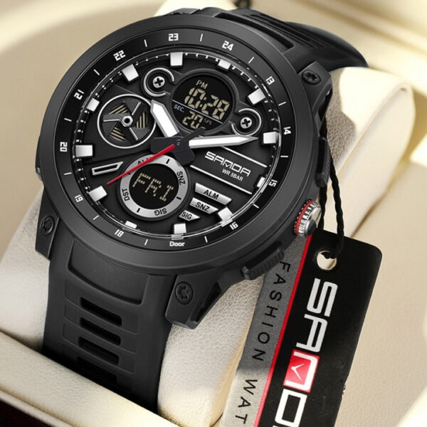 Sports Trend Multifunctional Waterproof Alarm Clock Reminder Electronic Watch - Image 8