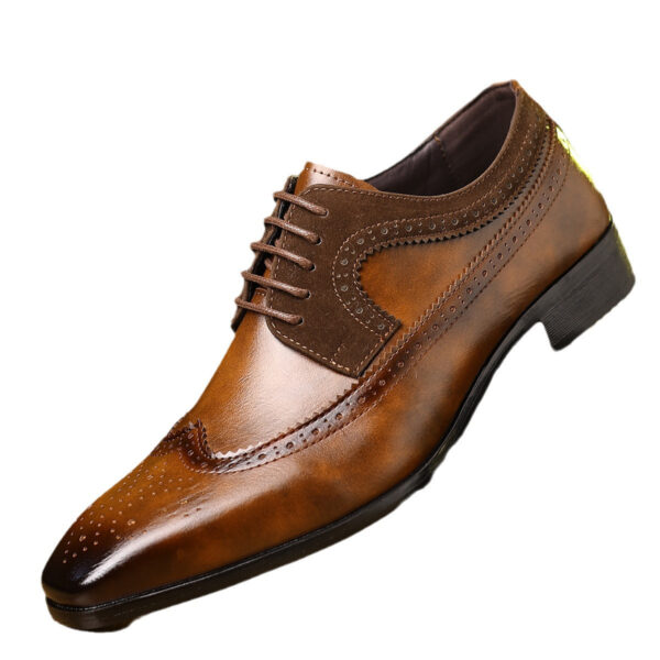 Men's Casual All-matching Vintage Leather Shoes - Image 3