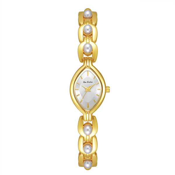 Mid-ancient Light Luxury Imitation Pearl Elegant Women's Watch - Image 7
