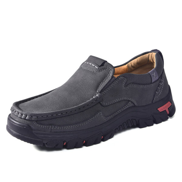 Men's Plus Size Casual Loafers Non-slip Breathable Latex Insole - Image 8