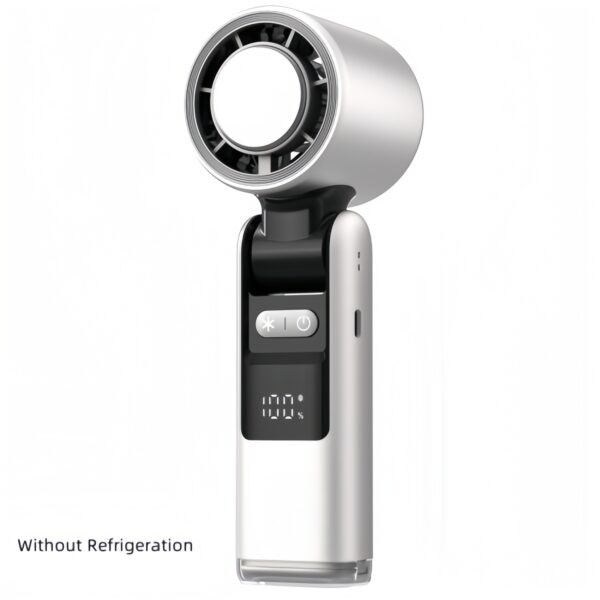 Turbos Chilled Ice Sensation Cold Fan Super Mini Turbos Speed Fan USB Powered Digital Display For Outdoor Camping Travel - Image 5