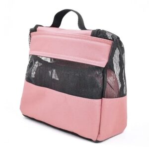 Portable Hanging Shower Caddy Organizer With 1 Free Toiletries Case Quick Dry Mesh Shower