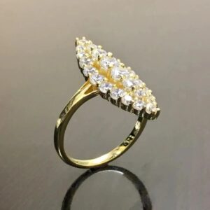 Women's Fashion Casual Full Diamond Ring